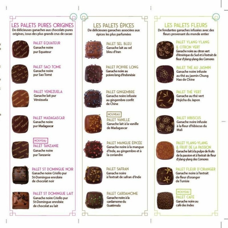 Coffrets initiation chocolat - Chocolats DeNeuville